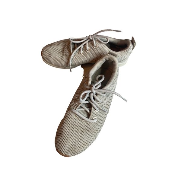 Bobs textile upper tan taupe sneakers size 7.5 - Picture 1 of 5